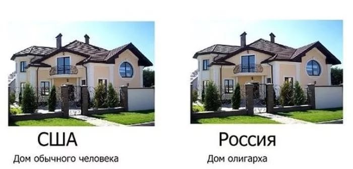 logo Russian and American homes