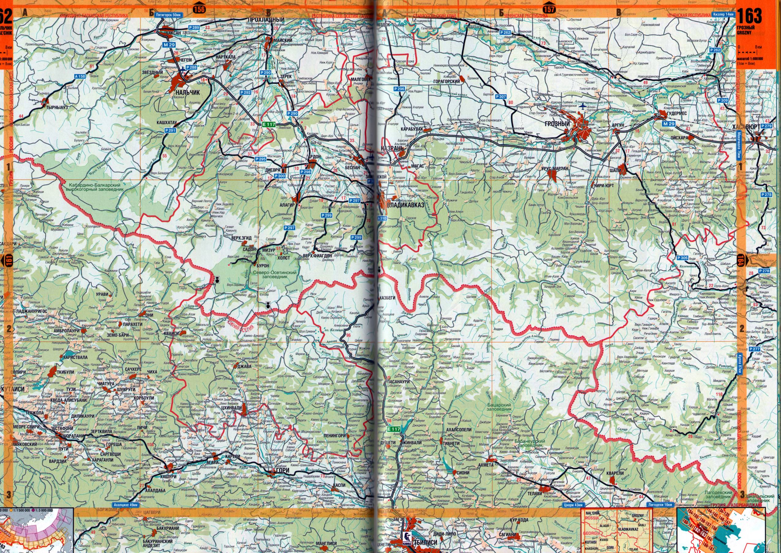 drivers map vladikavkaz