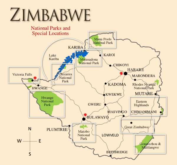 National Park in Zimbabwe